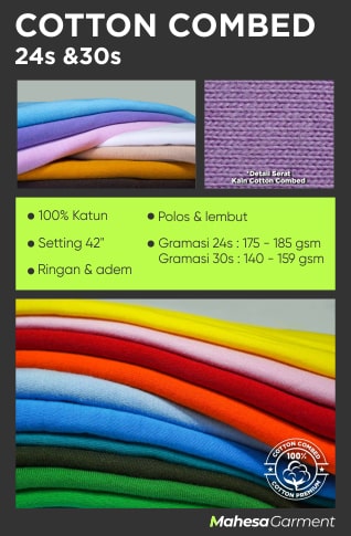 Bahan Cotton Combed 24s 30s-min